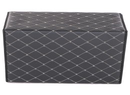 Organizador de maletero CAR COMPACT ELEGANT L, 2 compartimentos, plegable, con tapa SIXTOL