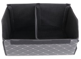 Organizador de maletero CAR COMPACT ELEGANT L, 2 compartimentos, plegable, con tapa SIXTOL