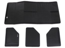 Organizador de maletero CAR COMPACT ELEGANT L, 2 compartimentos, plegable, con tapa SIXTOL