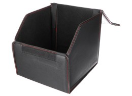 Organizador de maletero CAR COMPACT LEATHER S, 1 compartimento, plegable, con tapa