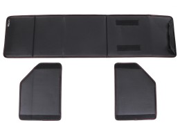 Organizador de maletero CAR COMPACT LEATHER S, 1 compartimento, plegable, con tapa