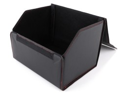 Organizador de maletero CAR COMPACT LEATHER M, 1 compartimento, plegable, con tapa SIXTOL