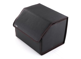 Organizador de maletero CAR COMPACT LEATHER M, 1 compartimento, plegable, con tapa SIXTOL