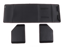 Organizador de maletero CAR COMPACT LEATHER M, 1 compartimento, plegable, con tapa SIXTOL