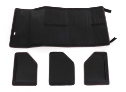 Organizador para maletero CAR COMPACT LEATHER L, 2 compartimentos, plegable, con tapa