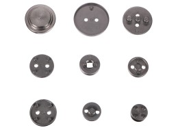 Compresor de pistones de freno MECHANIC BRAKE SET BLACK 50, juego de 50 piezas