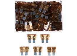 Juego de fusibles de cuchilla para automóviles MECHANIC FUSE SET 7,5A, 100 uds