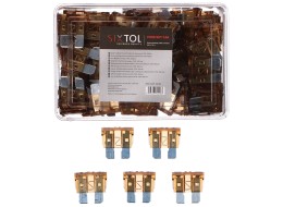 Juego de fusibles de cuchilla para automóviles MECHANIC FUSE SET 7,5A, 100 uds