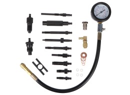 Juego para probar la compresión de motores diésel MECHANIC ENGINE TESTER 23, 0-70bar, 23 piezas
