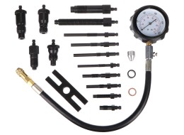 Juego para probar la compresión de motores diésel MECHANIC ENGINE TESTER 19, 0-70 bar, 19 piezas