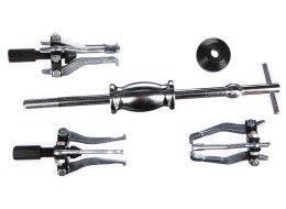 Juego de extractores de 3 brazos con martillo deslizante de impacto para rodamientos MECHANIC PULLER