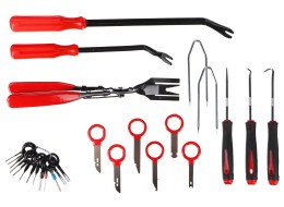 Juego multifuncional para desmontaje de tapicería e interior MECHANIC TRIM SET 38, 38 piezas