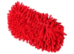 Esponja para lavado de coche CAR DETAILING WASH 1, 24 x 12,5 x 6 cm, negro-rojo