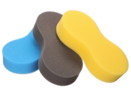 Esponja para lavar coches CAR DETAILING WASH 3, 3 uds, azul, negro, amarillo