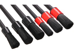 Juego de cepillos de precisión para limpiar el coche CAR DETAILING BRUSH 6, 6 piezas