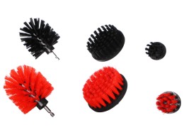 Juego de cepillos para taladro para limpieza del coche CAR DETAILING DRILL BRUSH 6, 6 piezas