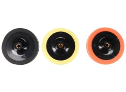 Juego de almohadillas/esponjas pulidoras con portaeje para limpieza de coche CAR DETAILING PAD 3, 3