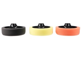 Juego de almohadillas/esponjas pulidoras con portaeje para limpieza de coche CAR DETAILING PAD 3, 3