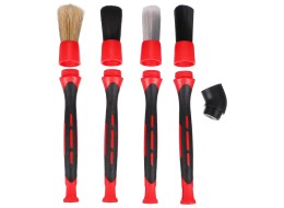 Juego de cepillos de precisión con puntas intercambiables para coche CAR DETAILING BRUSH 4