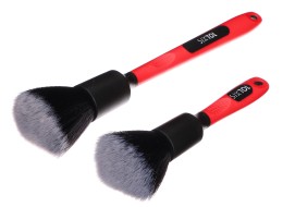 Juego de cepillos de precisión para coches con mango ergonómico CAR DETAILING BRUSH 2 PRO, 2 piezas