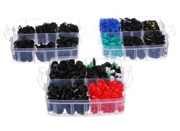 Juego de grapas, clips y pasadores para tapicería de vehículos MECHNIC TRIM CLIP SET 700