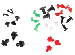 Juego de grapas, clips y pasadores para tapicería de vehículos MECHNIC TRIM CLIP SET 700