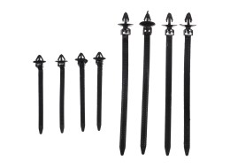 Juego de grapas, clips y pasadores para tapicería de vehículos MECHNIC TRIM CLIP SET 700