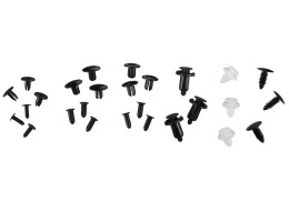 Juego de grapas, clips y pasadores para tapicería de vehículos MECHNIC TRIM CLIP SET 100