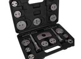 Compresor de pistones de freno MECHANIC BRAKE SET BLACK 18, juego de 18 piezas