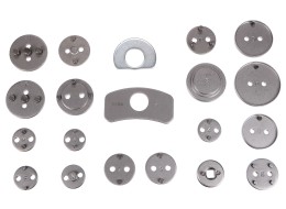 Compresor de pistones de freno MECHANIC BRAKE SET BLACK 22, juego de 22 piezas