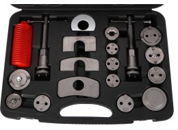 Compresor de pistones de freno MECHANIC BRAKE SET BLACK 35, juego de 35 piezas