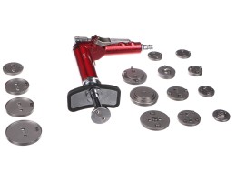 Compresor neumático para pistones de freno MECHANIC BRAKE SET PNEU 16, juego de 16 piezas