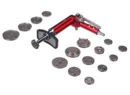 Compresor neumático para pistones de freno MECHANIC BRAKE SET PNEU 16, juego de 16 piezas