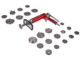 Compresor neumático para pistones de freno MECHANIC BRAKE SET PNEU 23, juego de 23 piezas