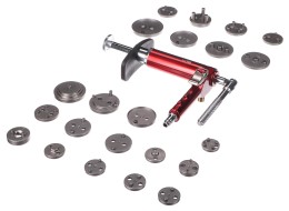 Compresor neumático para pistones de freno MECHANIC BRAKE SET PNEU 23, juego de 23 piezas