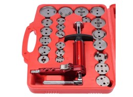 Compresor neumático para pistones de freno MECHANIC BRAKE SET PNEU 23, juego de 23 piezas