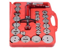 Compresor neumático para pistones de freno MECHANIC BRAKE SET PNEU 23, juego de 23 piezas