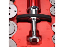Compresor neumático para pistones de freno MECHANIC BRAKE SET PNEU 23, juego de 23 piezas