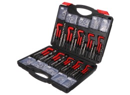 Juego de reparación de roscas MECHANIC THREAD SET 261, M5 - M12, 1/4UNC-1/2UNC, 261 piezas