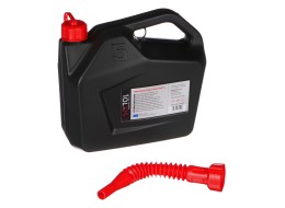 Bidón plástico MECHANIC FUEL CANISTER 5L, negro