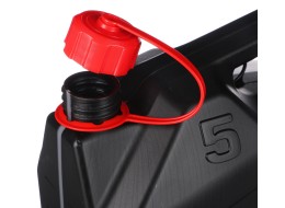 Bidón plástico MECHANIC FUEL CANISTER 5L, negro