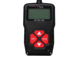 Probador digital de batería de coche BATTERY ONE en CZ/SK/EN/PL/ES