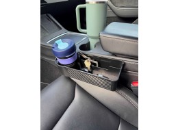 Organizador/portavasos para coche entre asientos CAR STORAGE 3