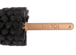 Cepillo redondo para limpiar la carrocería de la bicicleta o la moto CAR DETAILING WOOD BRUSH 1