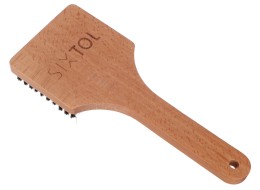 Cepillo plano para la limpieza de la cubierta del neumático de bicicleta CAR DETAILING WOOD BRUSH 4