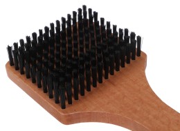 Cepillo plano para la limpieza de la cubierta del neumático de bicicleta CAR DETAILING WOOD BRUSH 4