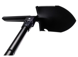 Pala plegable con pico CAR SHOVEL 1, en funda