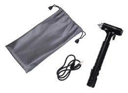 Martillo de seguridad multifunción 3 en 1 CAR SAFETY HAMMER 1, 310 g