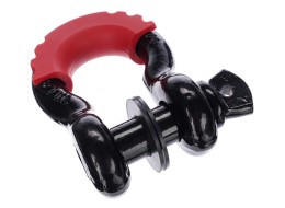 Grillete offroad con protector de goma CAR SHACKLE 1, capacidad 4,75 t