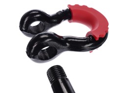 Grillete offroad con protector de goma CAR SHACKLE 1, capacidad 4,75 t